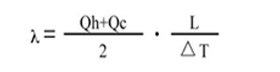 導熱系數(shù)計算公式